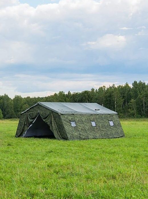 Изготавливаем армейские палатки вместимостью от 2 до 70 человек